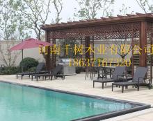 新鄉(xiāng)綠城地產(chǎn)美國南方松防腐木工程