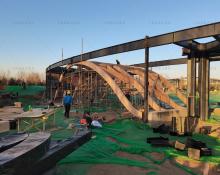 千樹承建河北園博園木結(jié)構(gòu)建筑在建中，敬請期待成品！